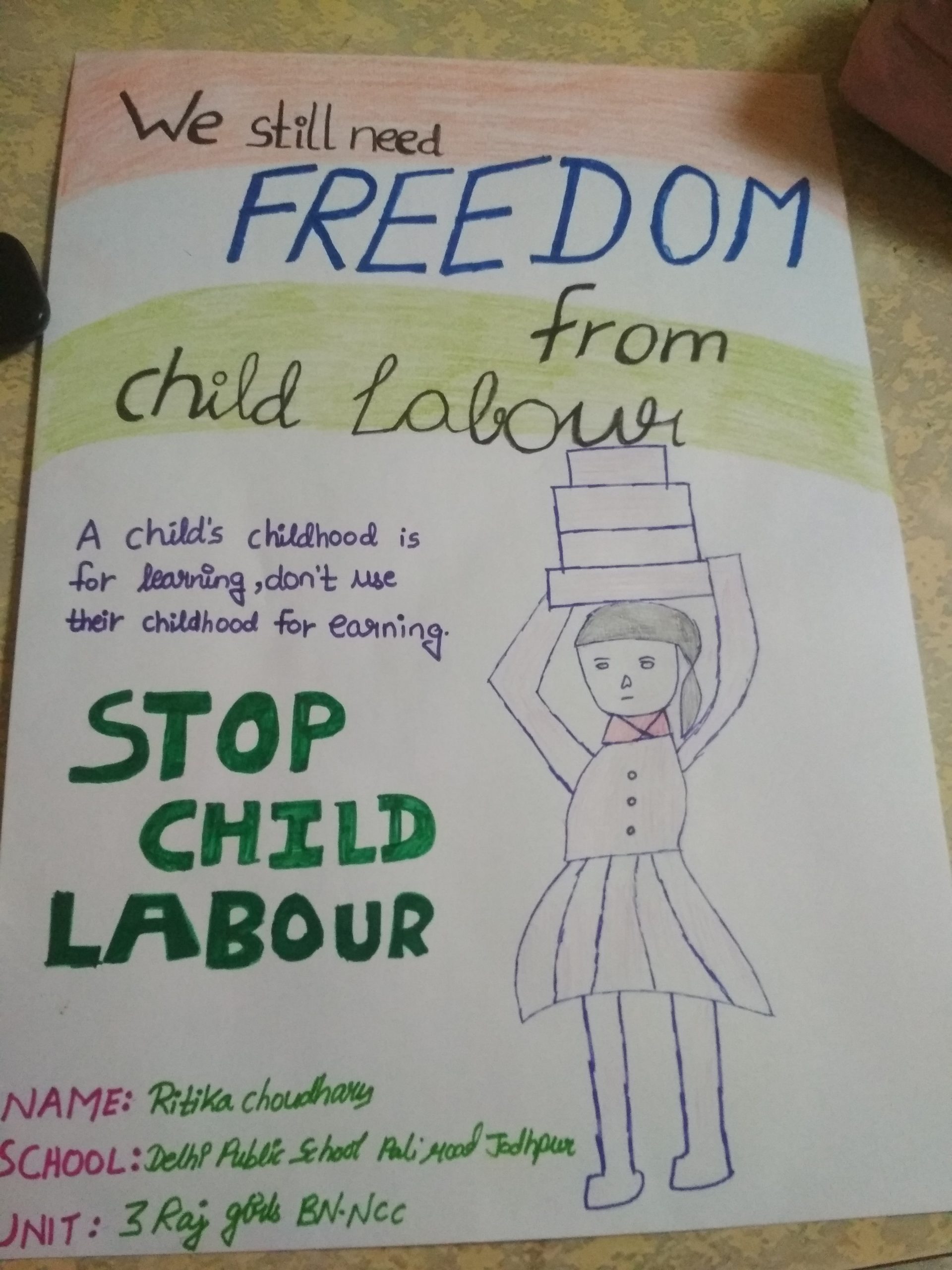 World Labour Day Drawing | International Workers day Poster Drawing for  School Competition - YouTube