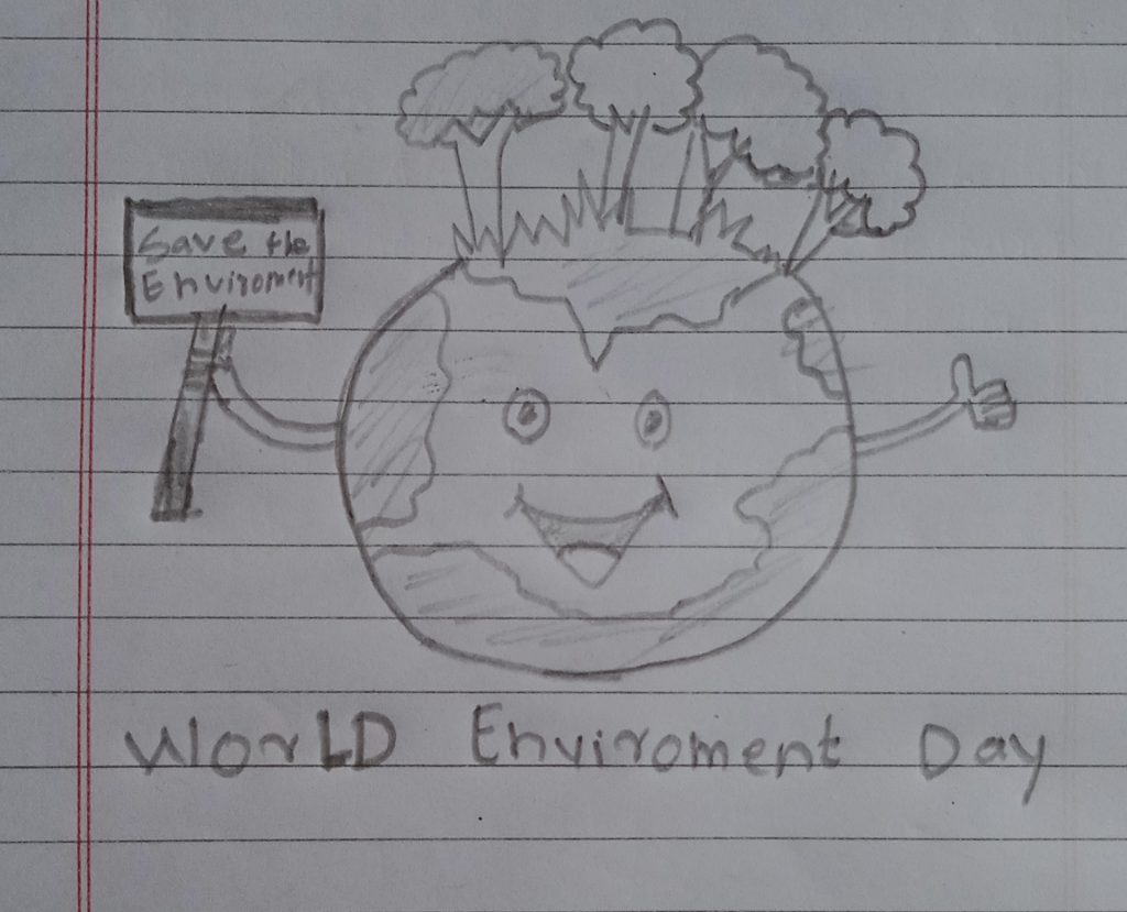 World environment day poster drawing ( Easy ) with oil pastel for beginn...  | World environment day posters, Poster drawing, Earth day drawing