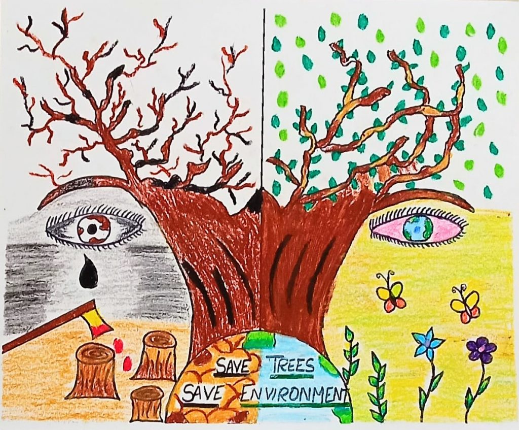 Save environment drawing - YouTube-saigonsouth.com.vn