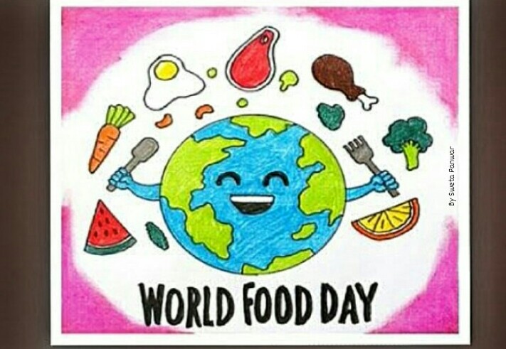 World Food Safety Day Drawing / World Food Safety Day Poster / Food safety  Drawing / Fruits Drawing | Fruits drawing, Hygienic food, Food safety