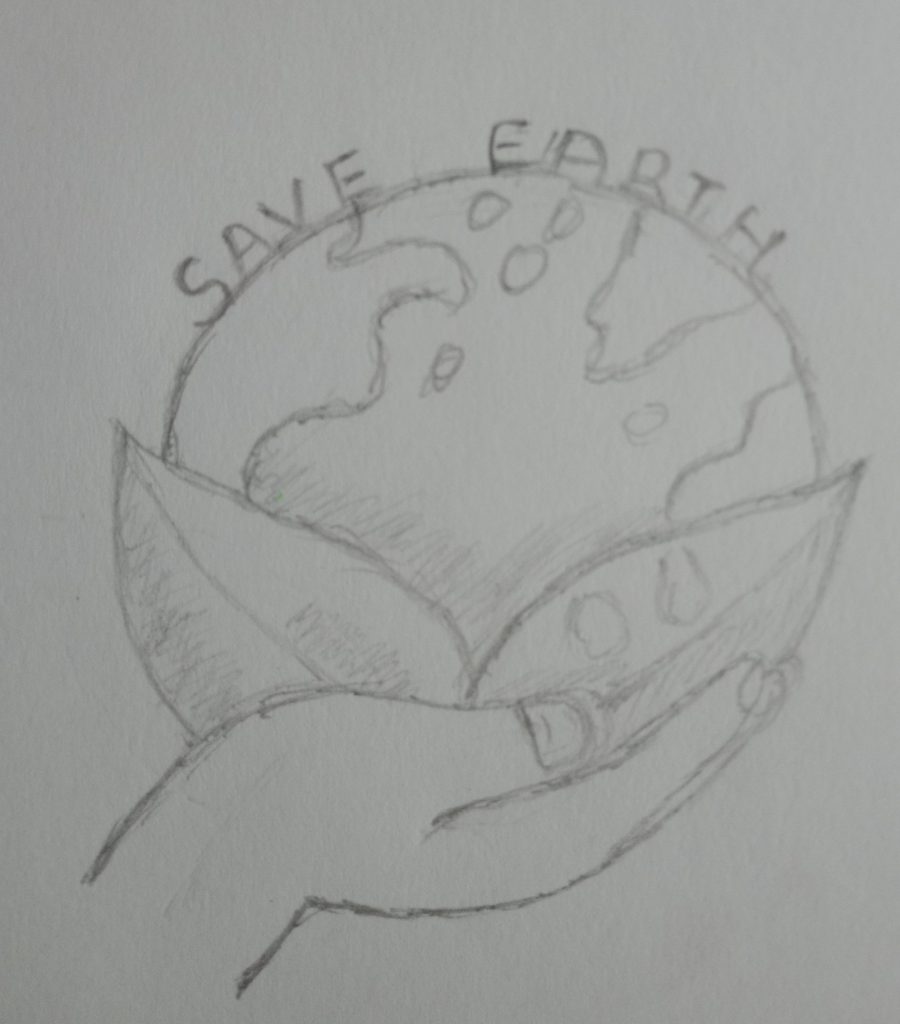 How to draw world earth day special drawing// save earth poster drawing  2022 - YouTube