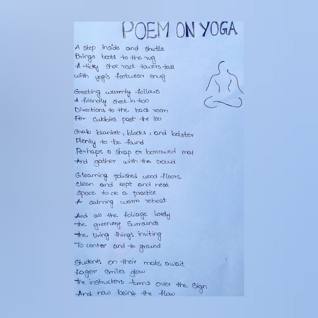 Poem on yoga – India NCC