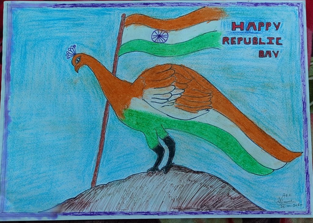 How to Draw REPUBLIC DAY Flag Drawing for kids by mlspcart on DeviantArt-saigonsouth.com.vn