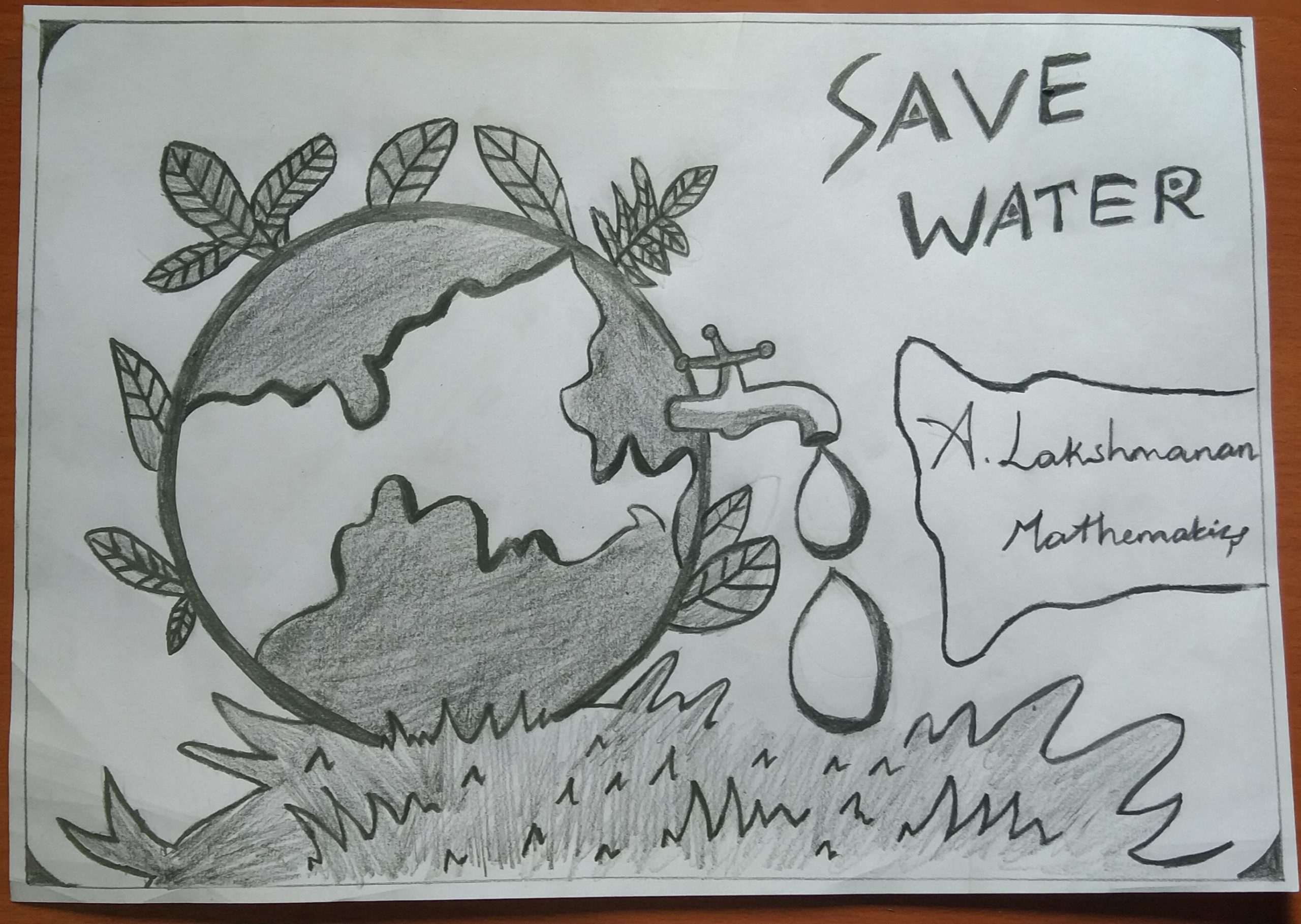 Save Water Poster  Save Water Save Life Drawing PNG Image  Transparent  PNG Free Download on SeekPNG