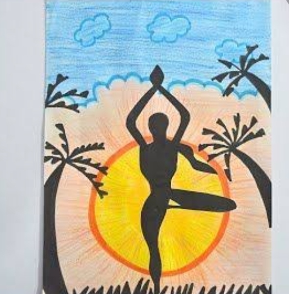yoga poster drawing/international yoga day drawing/yoga drawing/how to draw  yoga | My Facebook page  https://www.facebook.com/EasyDrawingSA?mibextid=ZbWKwL My Instagram account  link... | By Easy Drawing SAFacebook
