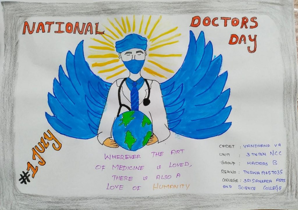 Cute and Easy Doctors Day White Coat Card