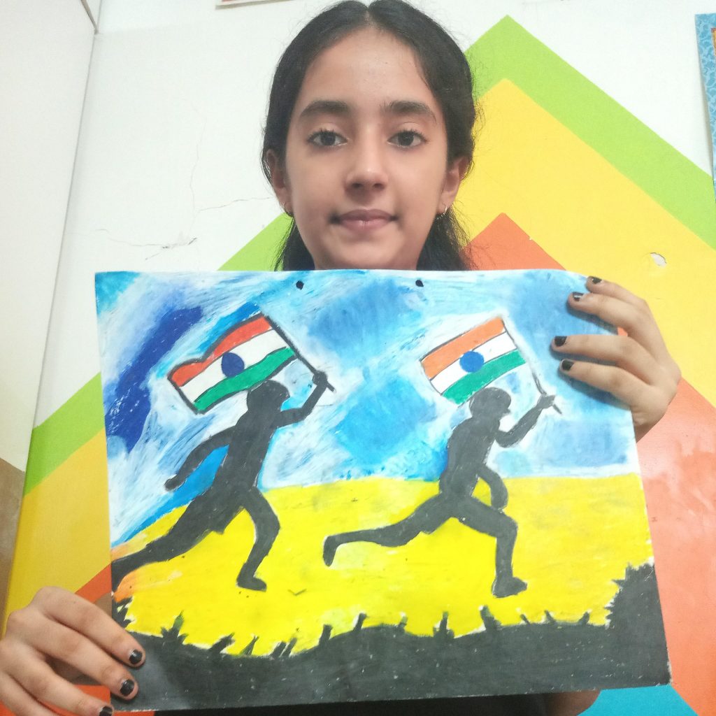 Kargil vijay diwas drawing – India NCC