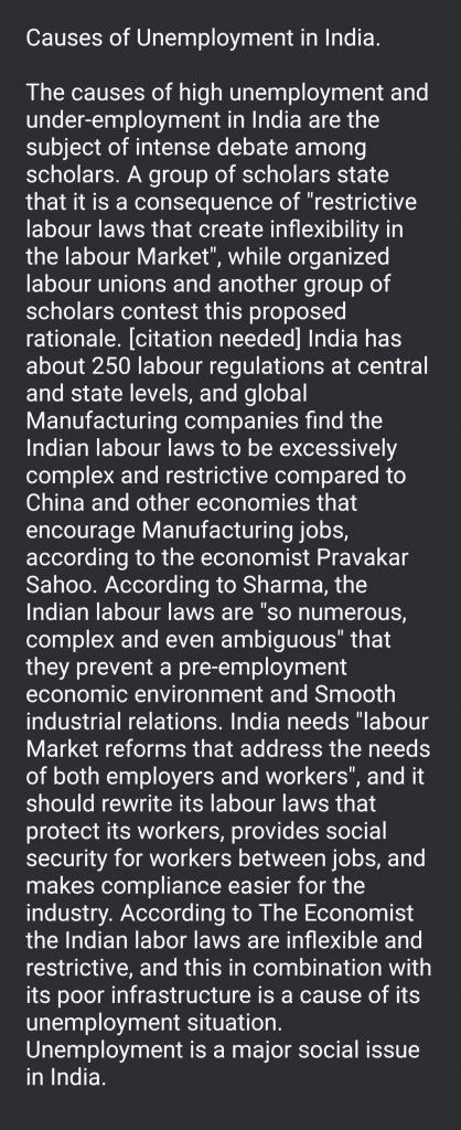 causes-of-unemployment-in-india-india-ncc