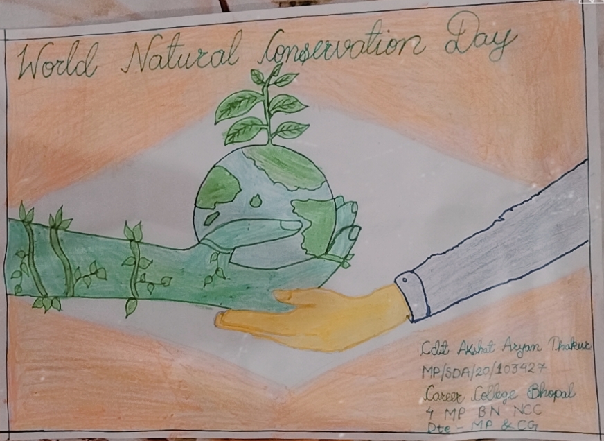 World Nature Conservation Day Drawing