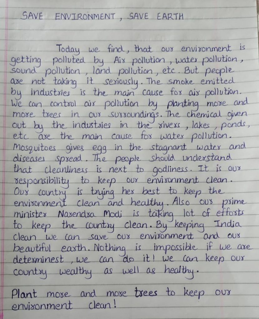 save environment for future generation essay in 1500 words