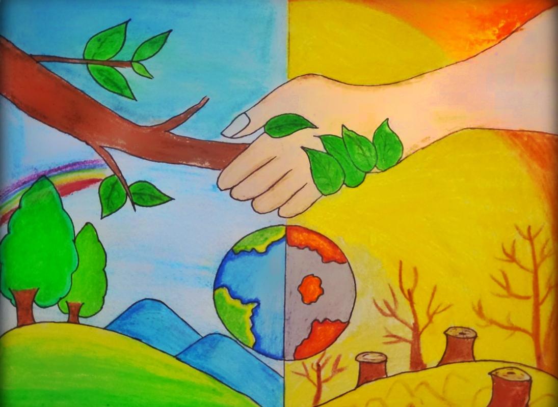 International environment day drawing – India NCC