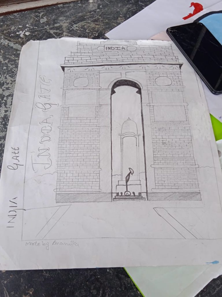 India Gate Sketch - Subhrojeet Pramanik Drawings | Facebook
