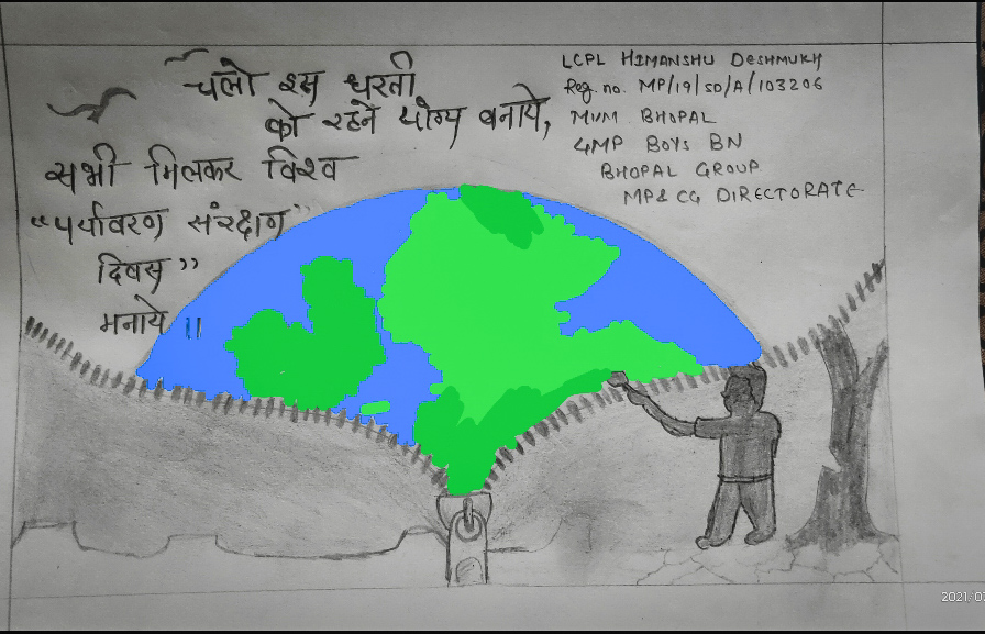 How To Draw Save Water / Save Earth / Save Nature Poster Drawing For Kids  2024 - FinetoShine