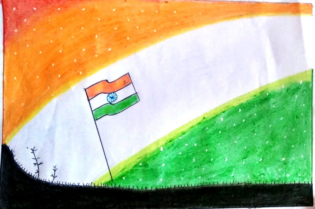 Young Artists at Snehsparsh Foundation Celebrate Republic Day with Patriotic  Artwork