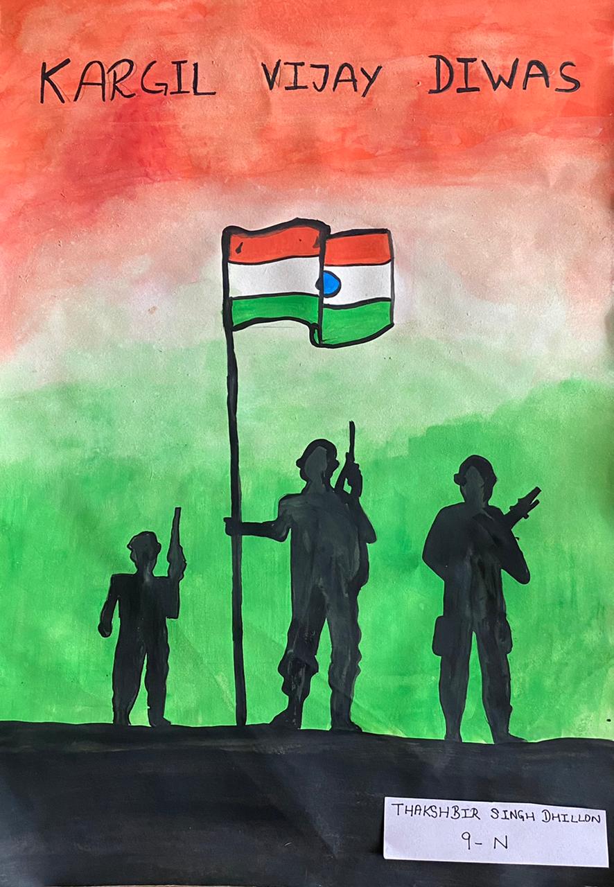 KARGIL VIJAY DIWAS POSTER – India NCC