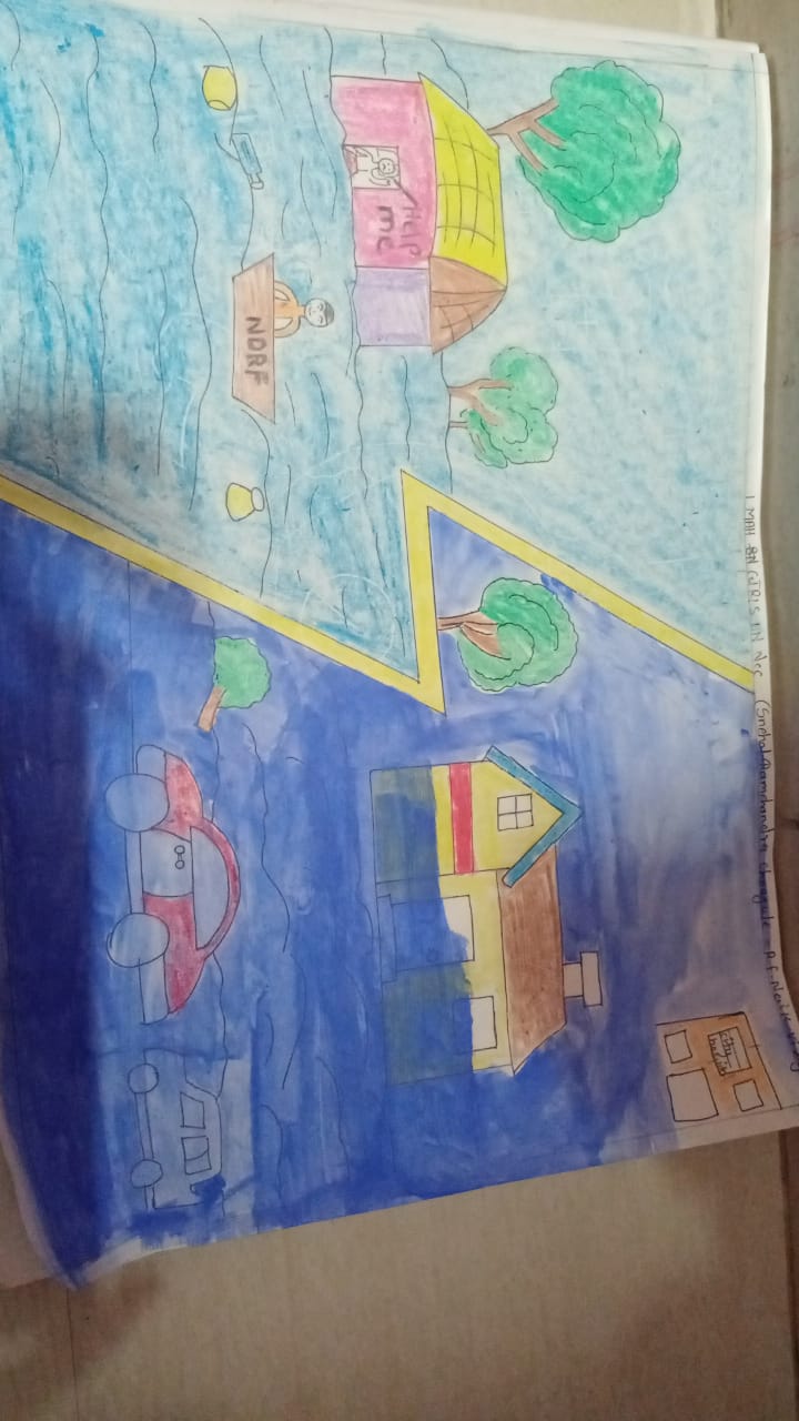 Natural disaster- Flood (poster) – India NCC