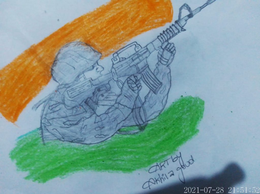 Kargil Vijay Diwas PNG Image, Kargil Vijay Diwas War Illustration, Kargil  Vijay Diwas, War, Illustration PNG Image For Free Download