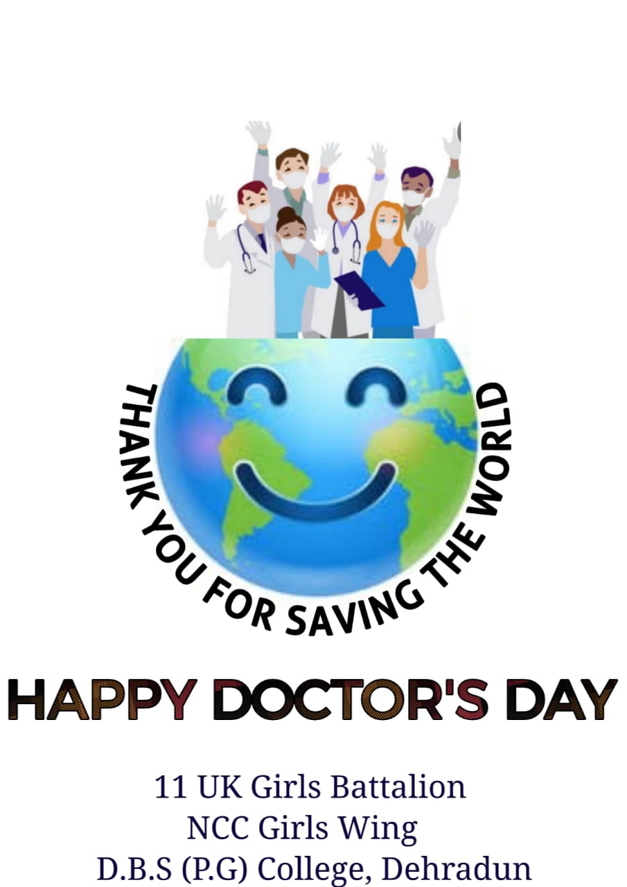 Happy Doctor's Day India NCC