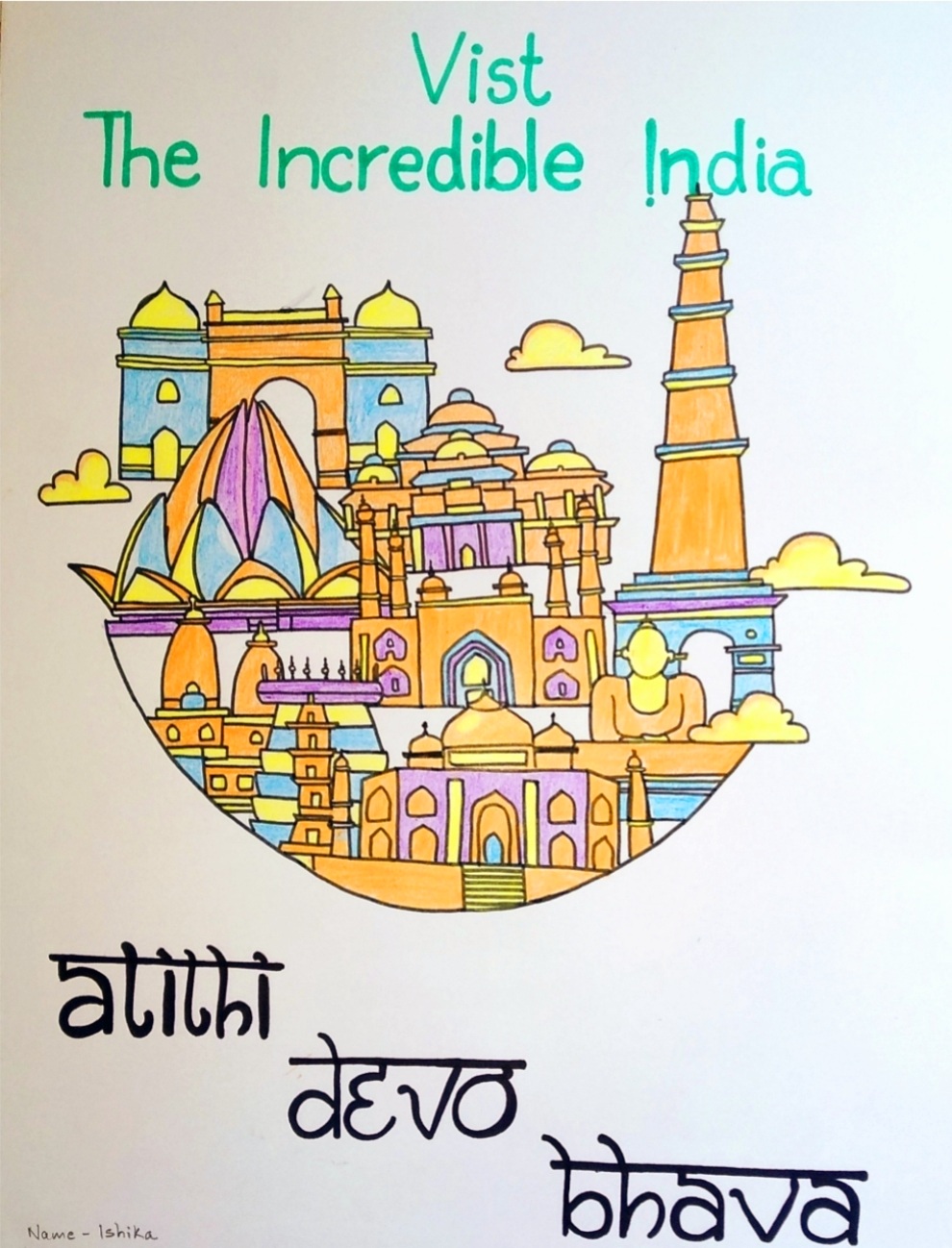 incredible india poster