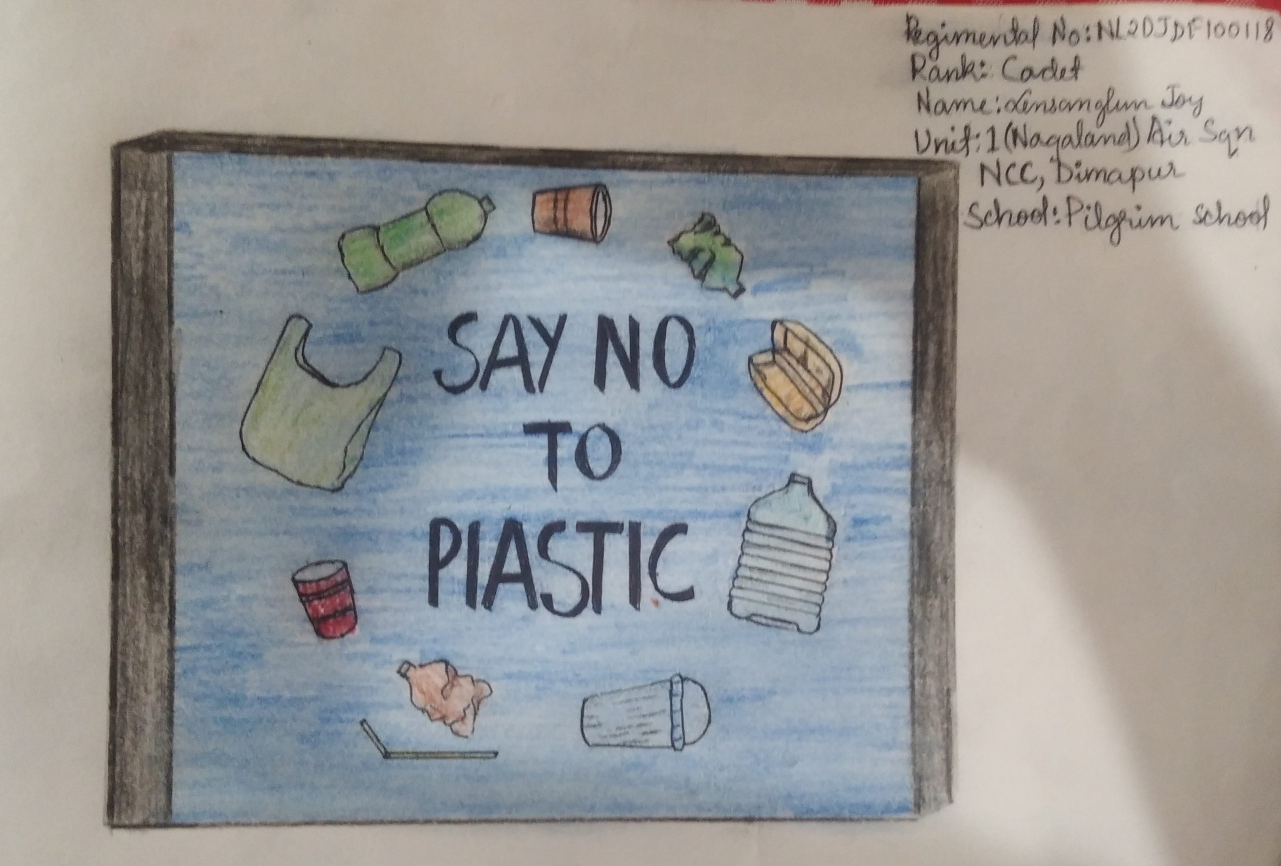 Say No To Plastic – India Ncc