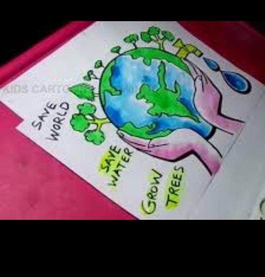 Alayam Trust - Online drawing competition Participate Id : 05 Name : Nithya  Batch :18th batch Material used : chart paper and color pencils | Facebook