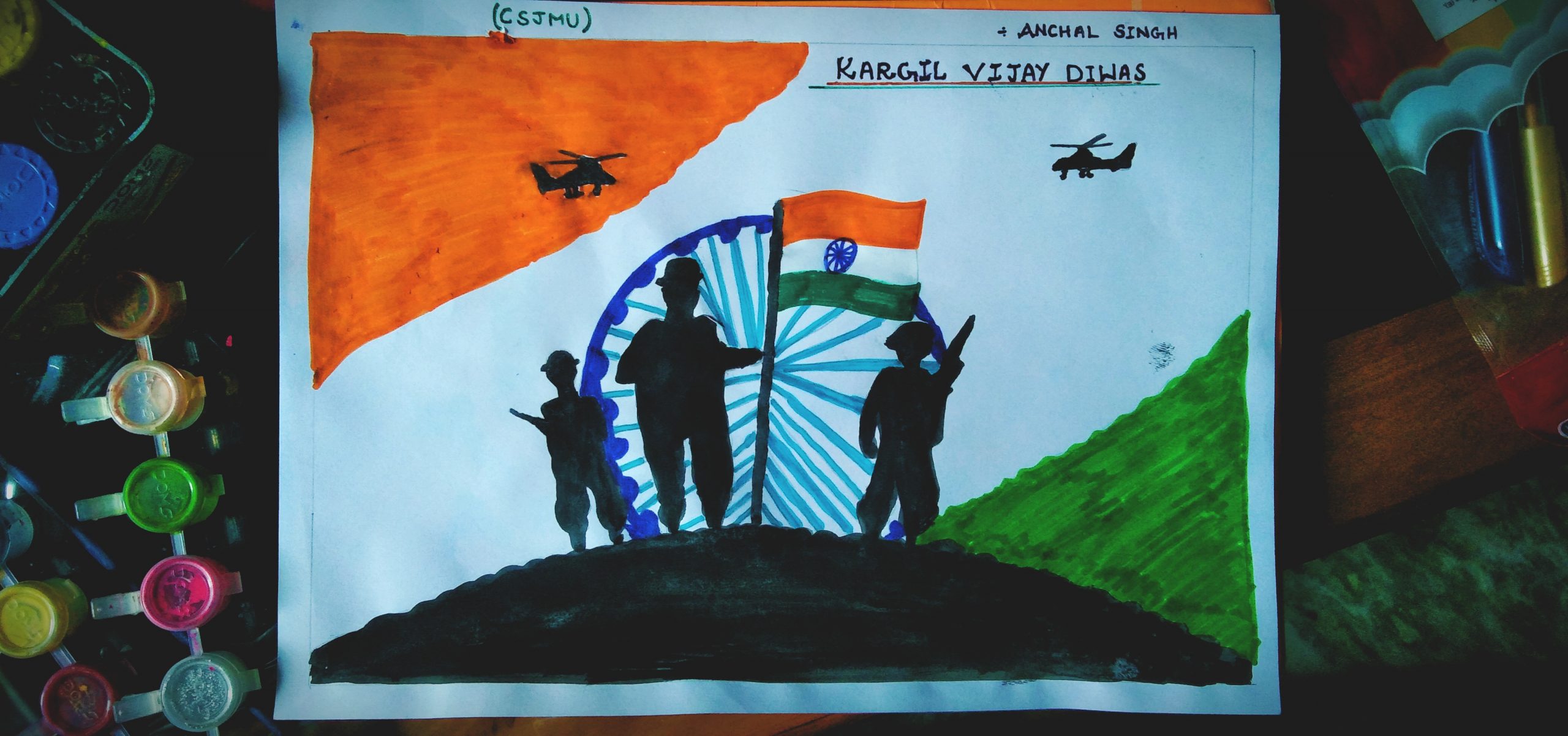 Kargil Vijay diwas poster 2021 – India NCC