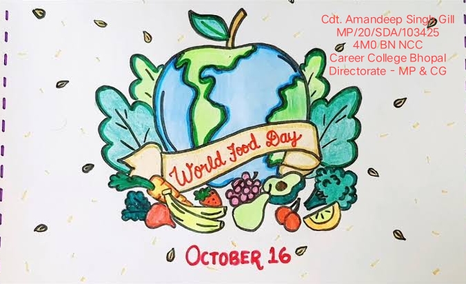 World Food Day Drawing/World Food Day Poster Drawing/How to draw World Food  Day - YouTube