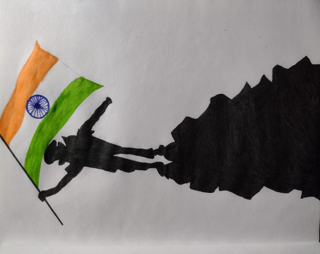 Kargil War-painting – India NCC