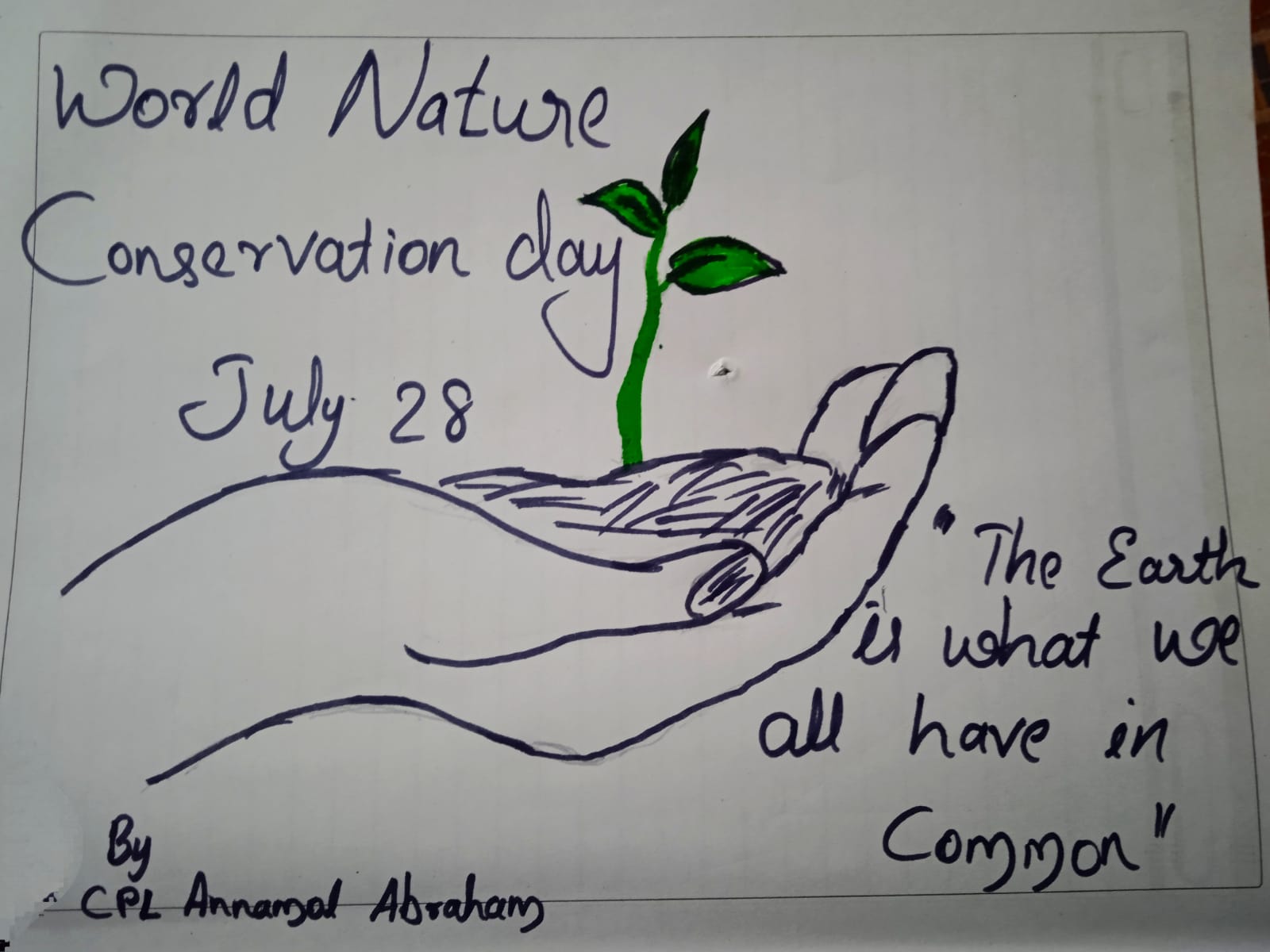 World Nature Conservation Day Vector... - Stock Illustration [102300141] -  PIXTA