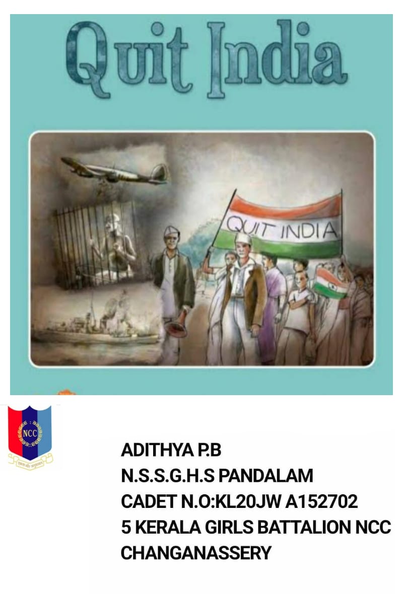 Quit India Movement Day – India NCC
