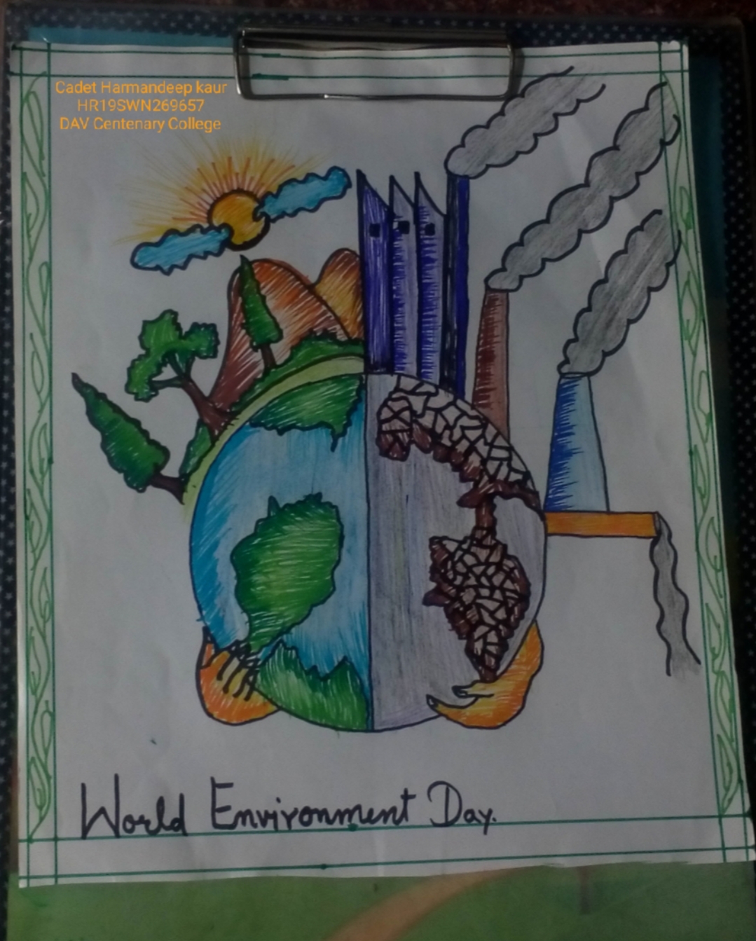 Pin by Amyvashi on Save environment posters | Save water poster drawing,  Earth drawings, Art poster design