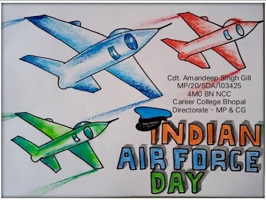 Indian Air force | Independence day drawing, Oil pastel, Drawings