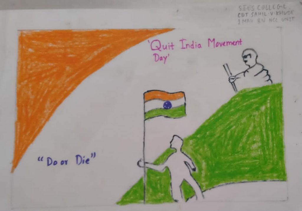 How to draw Independence Day (Oil Pastel)