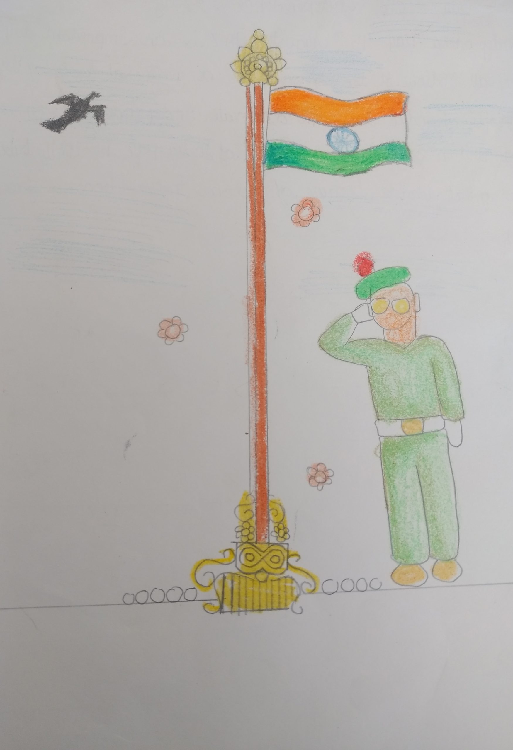 Indipendence day greeting cards – India NCC