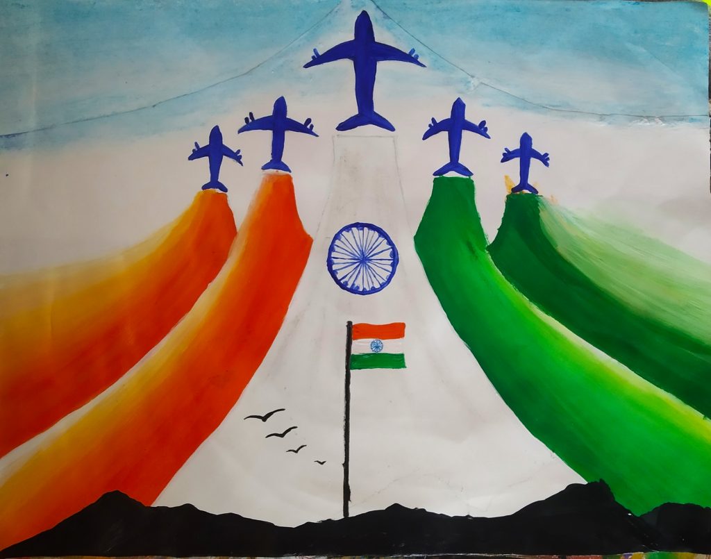 Republic day drawing easy /Republic day poster drawing|| - YouTube