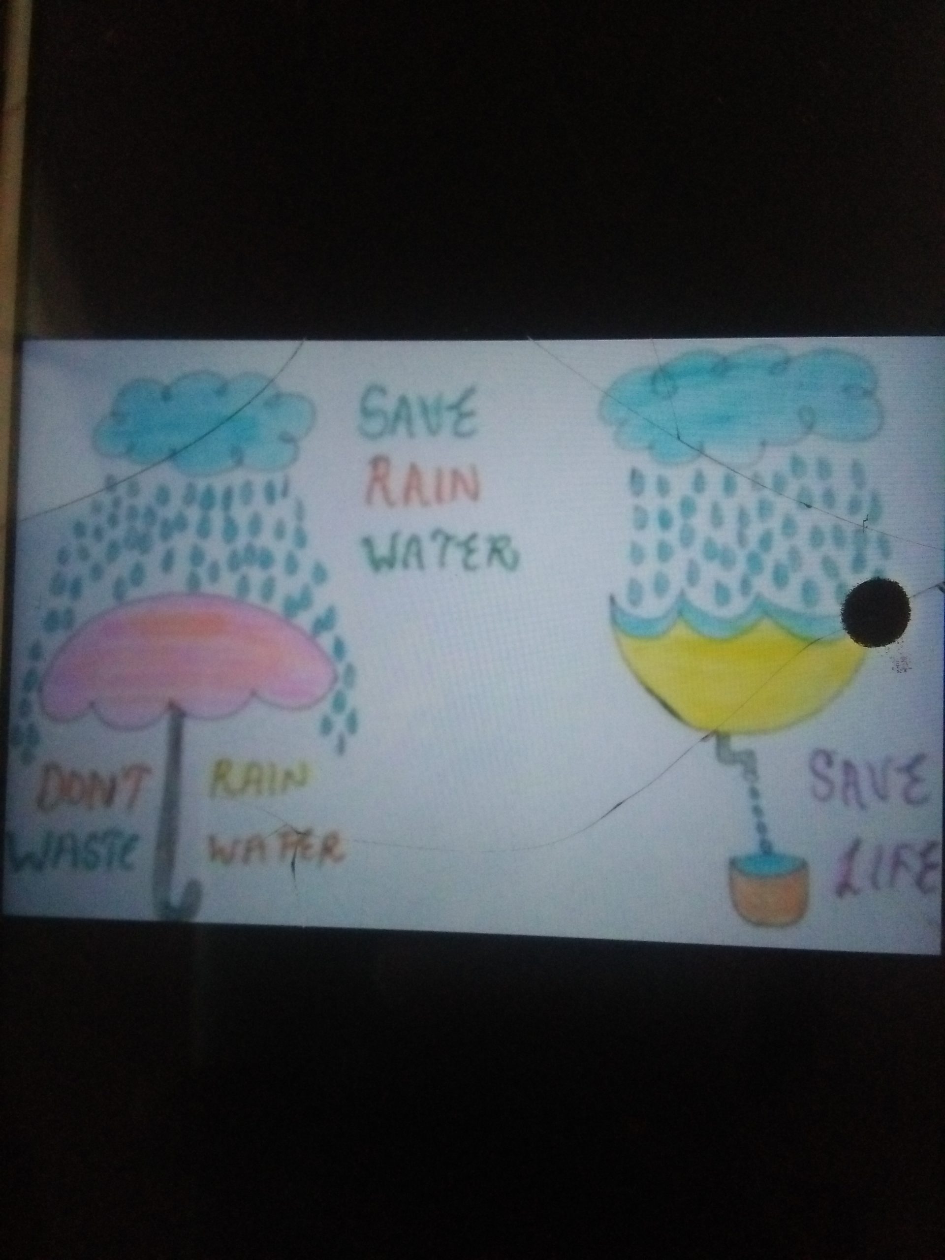 Save rain water save life – India NCC