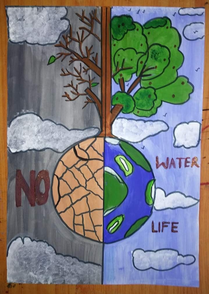 Poster on Save Water – India NCC-nextbuild.com.vn