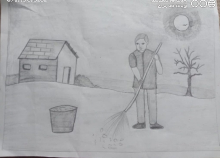 Swachh bharat drawing image ||how to draw swachh bharat mission - YouTube