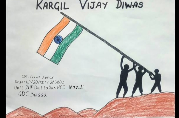 Kargil Vijay Diwas Poster Making India Ncc | Porn Sex Picture