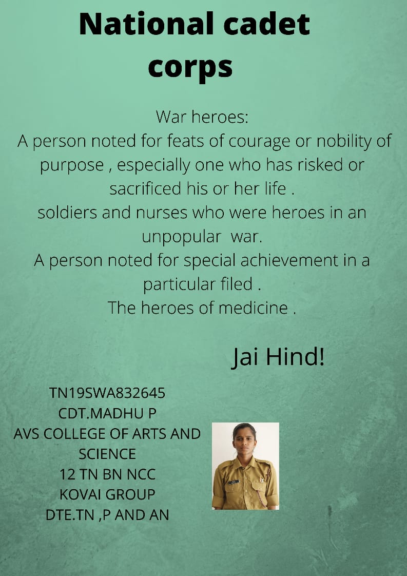 essay on war heroes