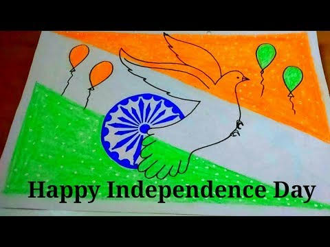 Beautiful Independence Day Drawing 🇮🇳 | Beautiful Independence Day Drawing  🇮🇳 #TinyPrintsArt Stationary Used Drawing book Brushpens Sharpie # independenceday #independenceday2022... | By Tiny Prints Art AcademyFacebook