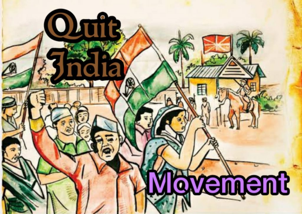 assignment on quit india movement