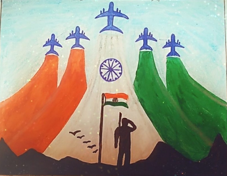 Happy Republic day 26 January Poster | Republic day, Republic day indian, Independence  day drawing