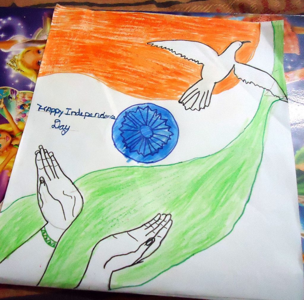 Easy & Creative Independence Day Drawing Ideas For Kids