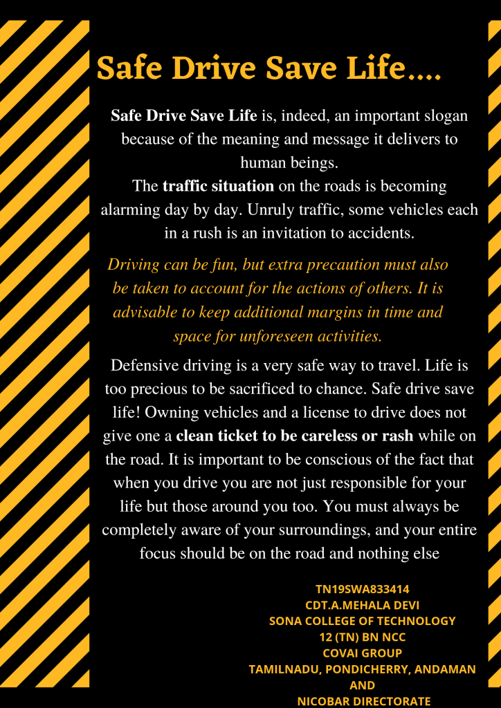 Road Safety - Save drive, Save life | PPT