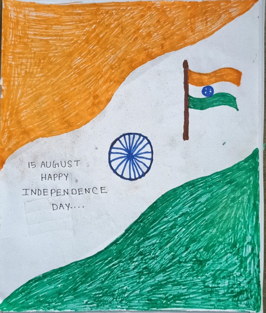 Drawing for 15th August Independence Day of India with pencil sketch   सवततरत दवस डरइग  YouTube
