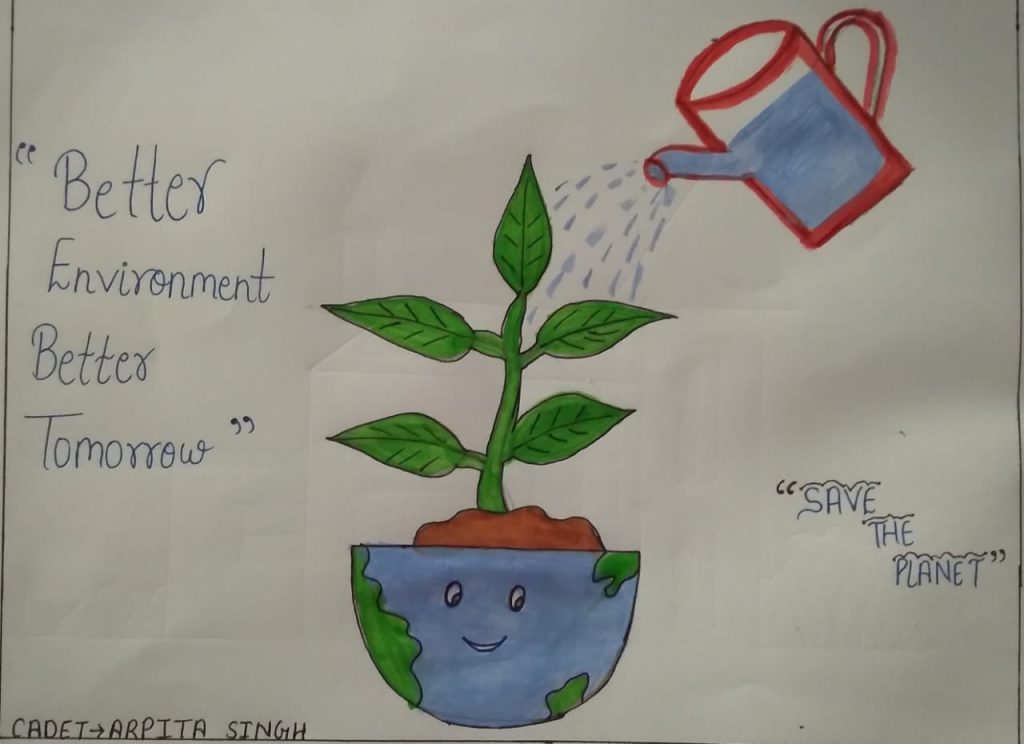 Save environment save nature poster chart drawing for competition (very  easy) step by step - YouTube