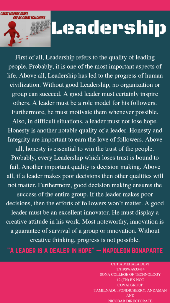 article review leadership