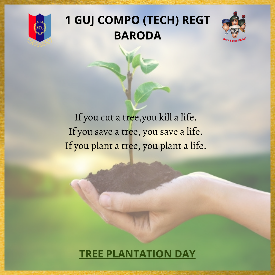 poster-on-tree-plantation-day-india-ncc