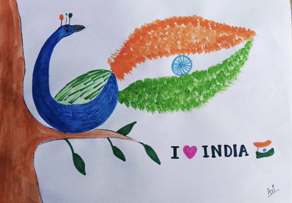 Share 67+ clipart indian flag drawing super hot - xkldase.edu.vn